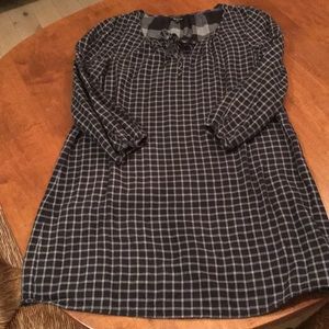 Madewell flannel dress